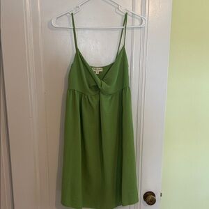 See You Monday  Green Mini Dress